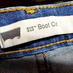 Ladies Levi's 515 boot cut jeans